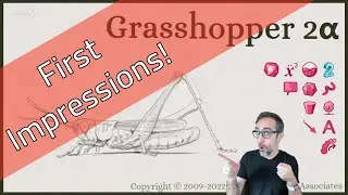 Распаковка Grasshopper 2! Первые впечатления и моделирование Берлинского мемориала Холокоста