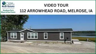 Melrose Iowa Home For Sale with Lake Views