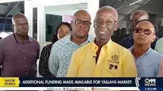 Additional Funding Made Available for Yallahs Market | @CVMTVNews