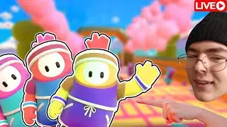 FALL GUYS SQUAD MATCHES | New Years Live 2022 w/foxii and sluggy