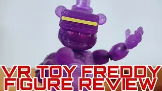 VR Toy Freddy Action Figure Review| FNAF AR Special Delivery Figure Review