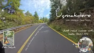 Uçmakdere, just road videos of my roadtrip with YAMAHA Tmax 560 and Insta 360 x4…
