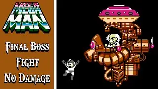 Megaman (NES) | Final Boss Fight Dr. Wily (Weaknesses, No Damage)