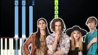 Maneskin - ZITTI E BUONI (San Remo 2021)(Piano Tutorial)