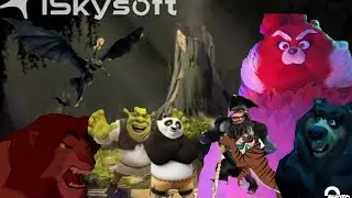 Simba, Po, Shrek, Hiccup and Toothless vs. Ming Lee, Captain Gutt, Shere Khan and Vincent