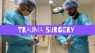 Trauma Surgery! | Med Student VLOG