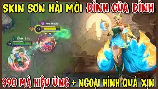 TỐC CHIẾN : Ahri Sơn Hải Thủy Thần Quá Xịn, Dù Chỉ Là Bậc 990 Nhưng Lại Rất Đã Mắt