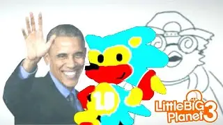 LittleBIGPlanet 3 - Harry Potter Obama Anniversary [LBPLEVELBOY] - PS4 Gameplay