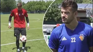 FCB-Ajeti pr&uuml;ft Neuzugang Omlin: Bei den Meistertiteln ger&auml;t der Neuling ins Wanken