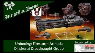EN Unbox: Firestorm Armada Dindrenzi Dreadnaught Group
