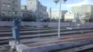 train sncft en depart de la gare de tunis    .mp4