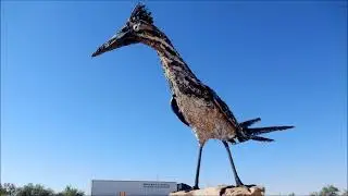 Las Cruces Roadrunner, John Wesley Hardin Grave, Prada Store Marfa, Texas