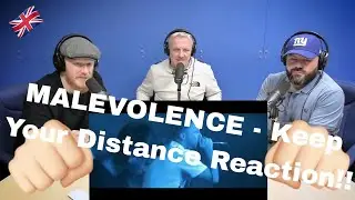 MALEVOLENCE - Keep Your Distance (ft. Bryan Garris - Knocked Loose) REACTION! | OFFICE BLOKES REACT!