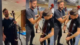 Hauser And Luka Sulic Going For Stage Back Stage Fun And Problems 2Cellos World Tour Philadelphia