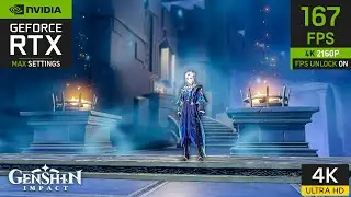 GENSHIN IMPACT 4.1 Update Neuvillette Challenge | 4K NVIDIA GEFORCE RTX 3080 10GB