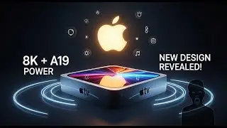 Apple TV 2026 FIRST LOOK - 8K Support, A19 Power & A Game-Changing New Design!