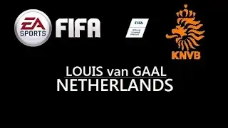 FIFA Custom Tactics World Cup:Holland Louis van Gaal Tactics and Formation HD