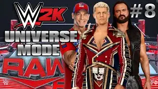 Who Wants The W More | WWE 2K Universe Mode | RAW | EPISODE 9