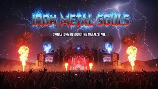 Best Music Iron Metal Souls 🔥 Metallica X Iron Maiden 🤘 Skullstorm Devours the Metal Stage