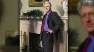 See the 'hidden Lewinsky' in Clinton portrait?