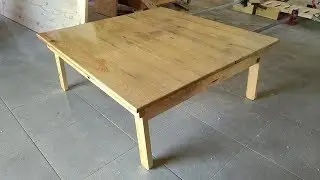 how to make folding leg japanese table