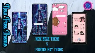 Tema Vivo Terbaru Gratis - New Bear Theme & Fighter Boy Theme