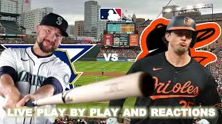 Seattle Mariners vs Baltimore Orioles Live Play-By-Play & Reactions