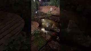 Пруд с кои строится меньше чем за минуту. #koipond #koi