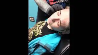 Conch piercing/punch at 8g