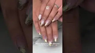 French tips, redefined with royal shimmer!! 💅✨ #shorts #frenchnails