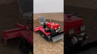 #Orchard Greenhouse Management Rotary Tiller #Ride-on Rotary Tiller #One machine with multiple uses