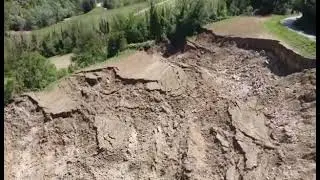 Modigliana, voragini al posto delle strade
