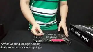 MSI GTX1060 Armor Edition Unboxing