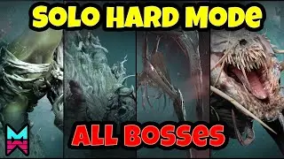 Solo Hard Mode All Bosses Jaws Build No Deaths - Once Human