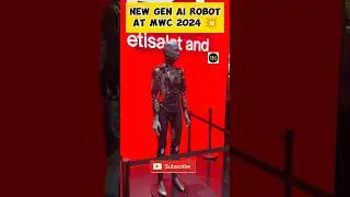 New Gen Ai Robot Showcased at MWC Barcelona 2024 😍💥#mwc2024 #mwc24 #robot #robotics #airobot