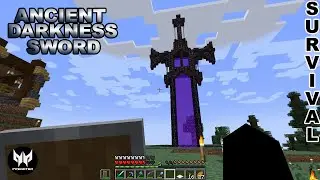 Creating Ancient Darkness Sword In survival Mode | Minecraft | Predator Gaming YT