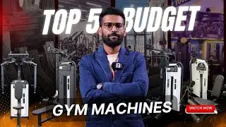 Top 5 Budget Gym Machines for Small Setup | Start Gym Under ₹5 Lakh | Gym setup | Gym equipment