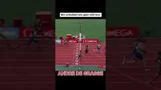 Andre de grasse elite sprinting #youtubeshorts #trending #motivation #sprinting #viralvideo #gaming