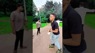 skating stunt, don't try it without any training #skating #skater #skate #skatertasinbro #reels