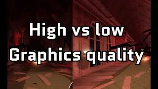 Seek chase high vs low graphics quality (big difference )