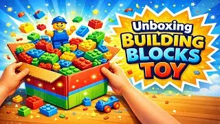 Educational Building Blocks Unboxing | Build & Learn#BuildingBlocks #EducationalToys #BuildAndLearn