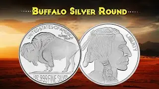 The Iconic 1 oz Buffalo Silver Round by SilverTowne
