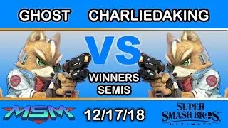 MSM 170 - TES | Ghost (Fox, Zelda) Vs. Charliedaking (Fox) Winners Semis - Smash Ultimate