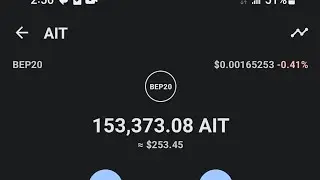 How to swap AIT Token💯. How to sell to bnb. AIT token exchange using Pancake
