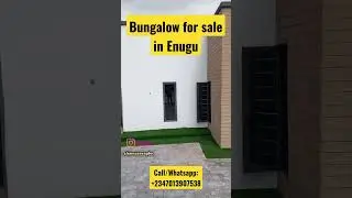 Bungalow For Sale In Enugu | New GRA Trans Ekulu | Houses For Sale In Enugu, State Nigeria
