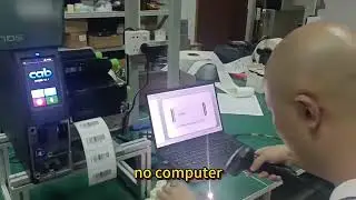 Offline scan and print solution #machine #printer #factory  #labelprinter