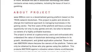 888tron.com gambling platform