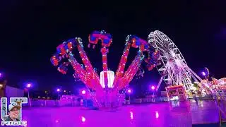 Manège CRAZY JUMP (Nuit) Foire Saint Romain, Rouen 2024 | Off ride