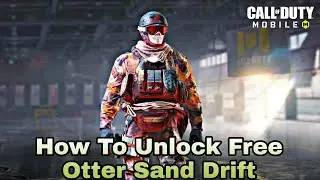 How To Unlock Free Otter Sand Drift Skin In Season 4 Call Of Duty Mobile COD MOBILE