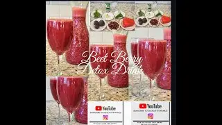 BEET BERRY DETOX DRINK | BELLY FAT GONE | SKIN GLOWING | IMMUNITY BOOSTER